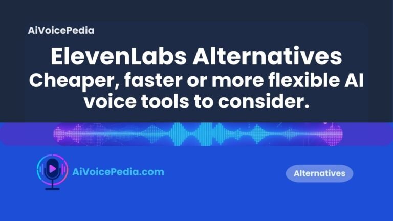 comparing AI voice generators by budget and use case