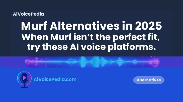 comparing Murf alternatives for YouTube ads and course narration