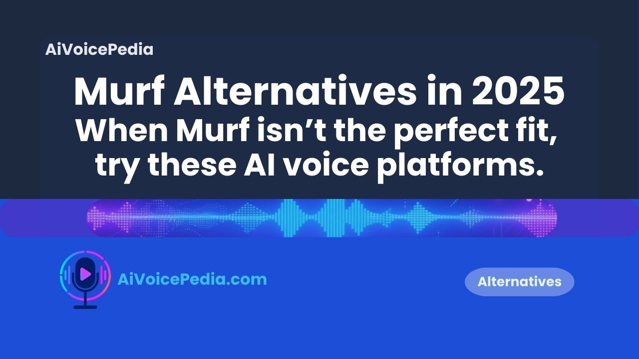 comparing Murf alternatives for YouTube ads and course narration