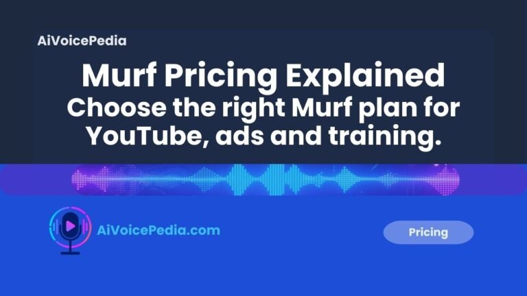creator choosing a Murf plan for YouTube ads and training voiceovers