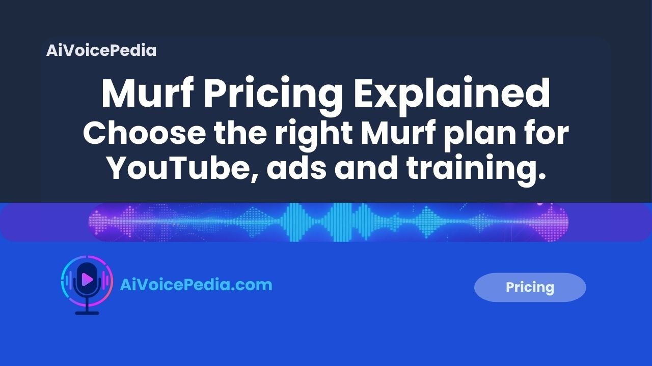 creator choosing a Murf plan for YouTube ads and training voiceovers