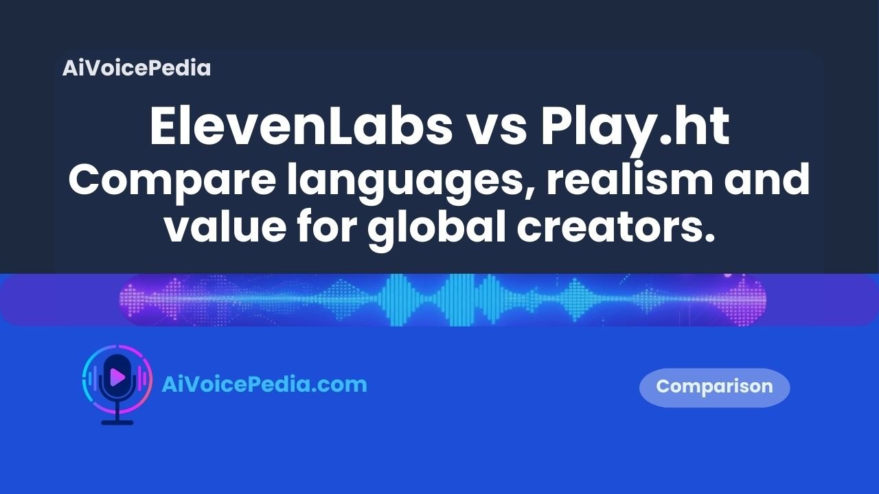 creator comparing ElevenLabs and Play.ht for multilingual voiceovers
