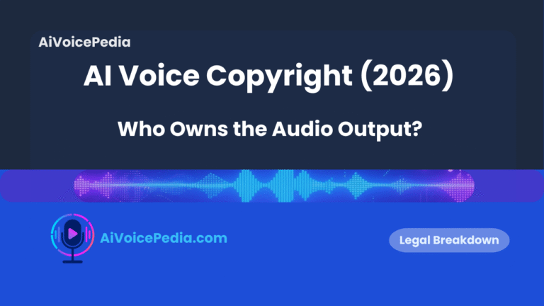 AI Voice Copyright (2026)