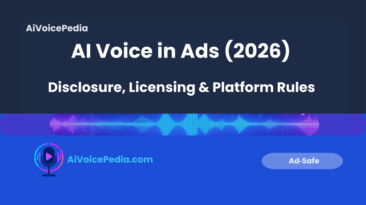 AI voice in ads compliance