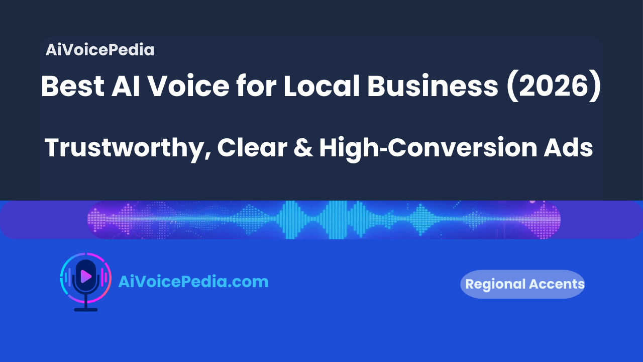 Best AI Voice for Local Business Video Marketing