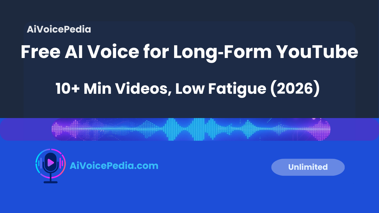 Free AI Voice for Long‑Form YouTube